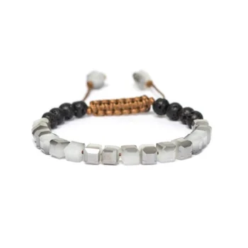 Glass Diffuser Adjustable Calming Bracelet (MORNING MIST)