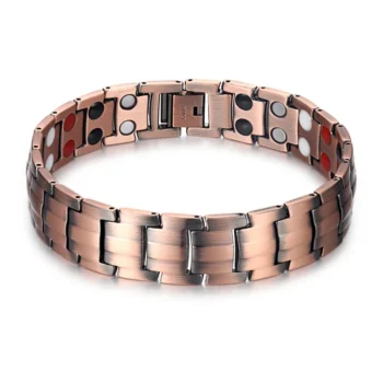 Highly Effective and Durable Magnetic Copper Bracelets