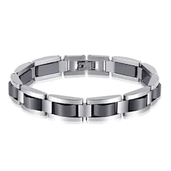 Classic Stainless Steel Men's Magnetic Bracelet