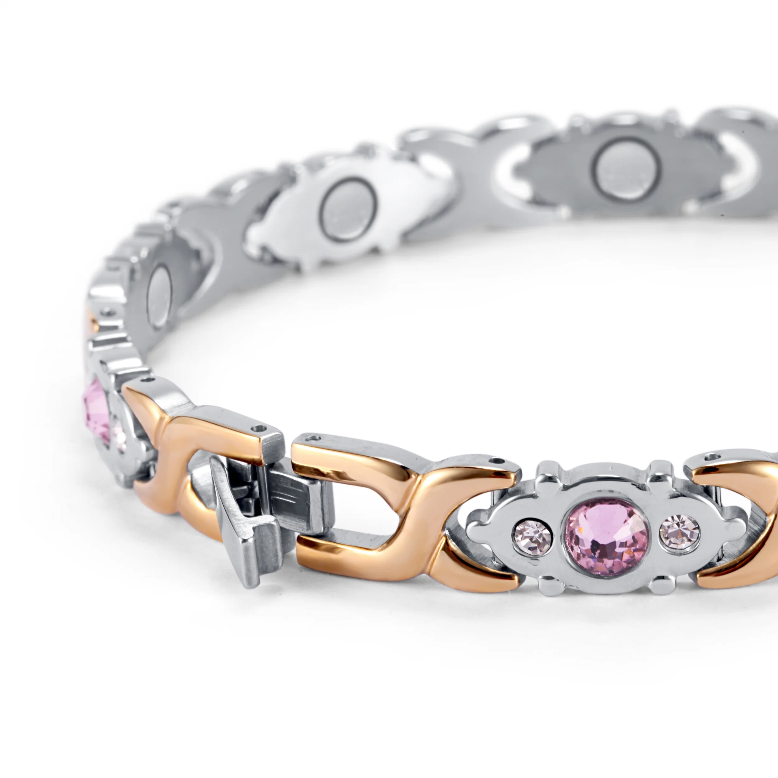 Stainless Steel Women's Magnetic Bracelet - Image 5