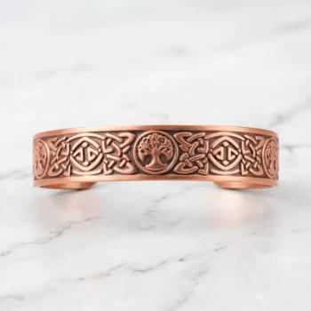 Men's Pure Copper Magnetic Cuff Bangle - Infinite Bond