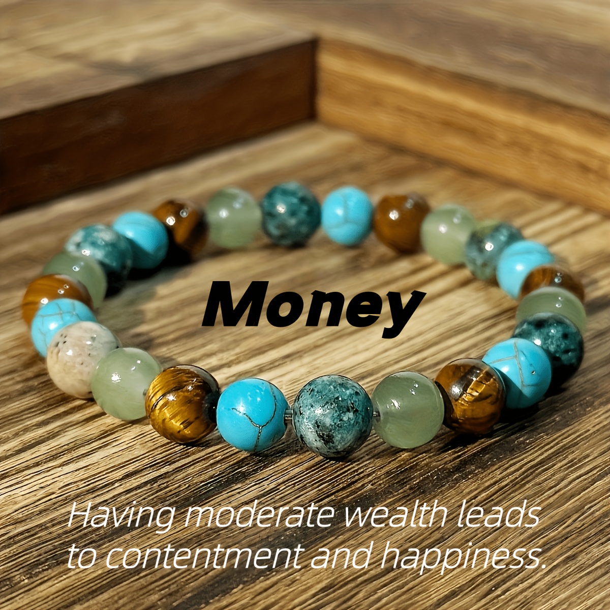 "Tiger's Lapis" Bohemian Crystal Bracelet – Natural African Stone Jewelry for Women