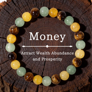 Colorful Tiger's Eye Beaded Crystal Bracelet – Handmade Energy Jewelry for the Modern Women